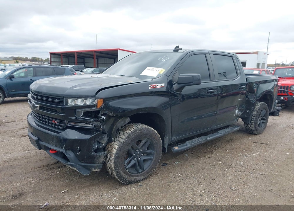 2019 CHEVROLET SILVERADO 1500 LT TRAIL BOSS VIN: 3GCPYFED0KG224258