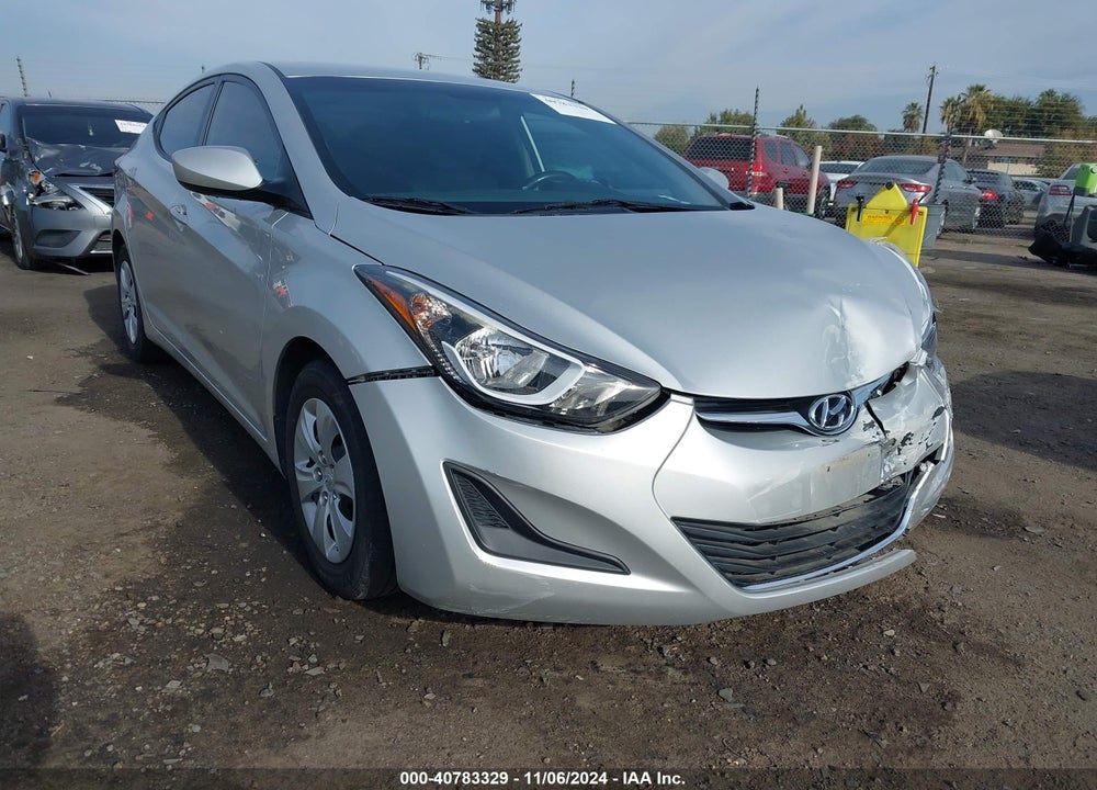 2016 HYUNDAI ELANTRA SE VIN: 5NPDH4AE2GH698040