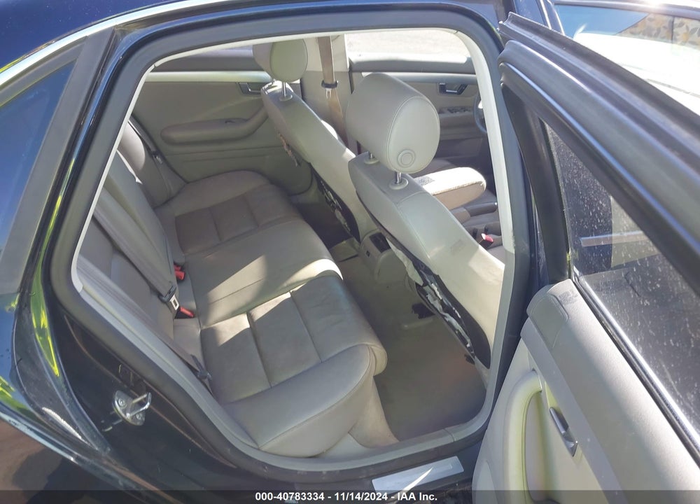2007 AUDI A4 2.0T VIN: WAUDF78E27A138357