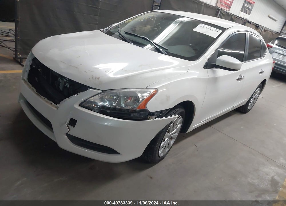 2013 NISSAN SENTRA SV VIN: 3N1AB7AP4DL662274