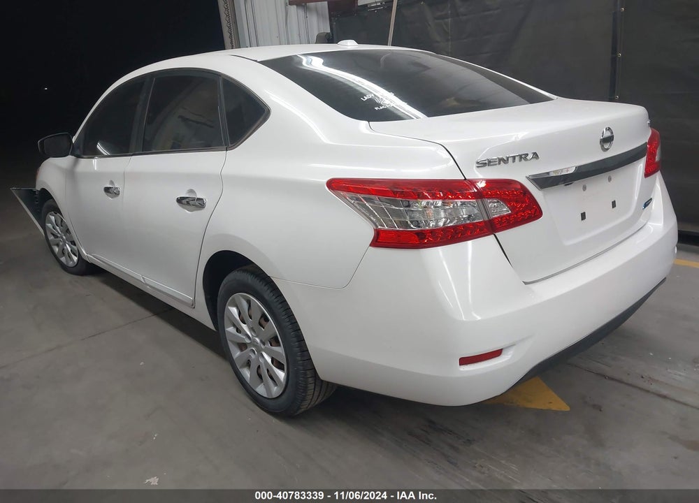 2013 NISSAN SENTRA SV VIN: 3N1AB7AP4DL662274