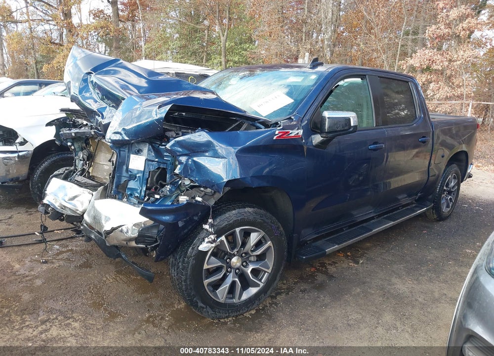2021 CHEVROLET SILVERADO 1500 4WD SHORT BED LT VIN: 3GCUYDED3MG255384