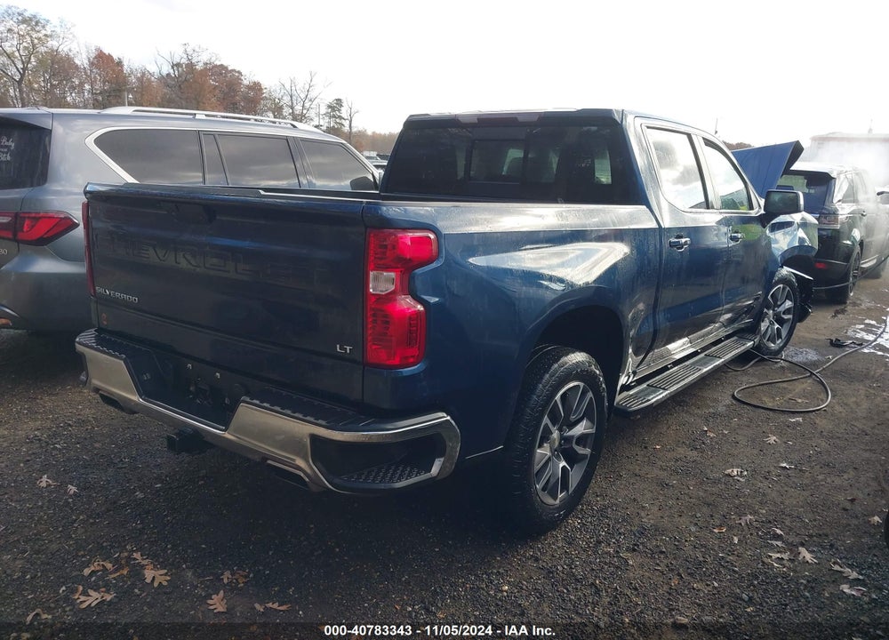2021 CHEVROLET SILVERADO 1500 4WD SHORT BED LT VIN: 3GCUYDED3MG255384