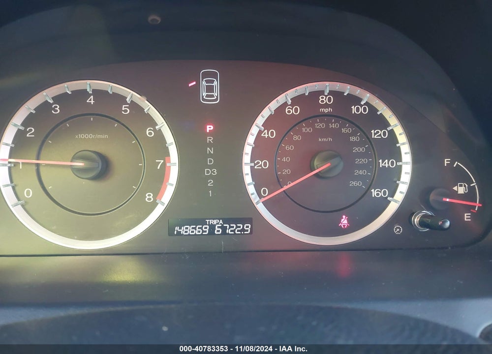 2012 HONDA ACCORD 2.4 LX VIN: 1HGCP2F34CA061843