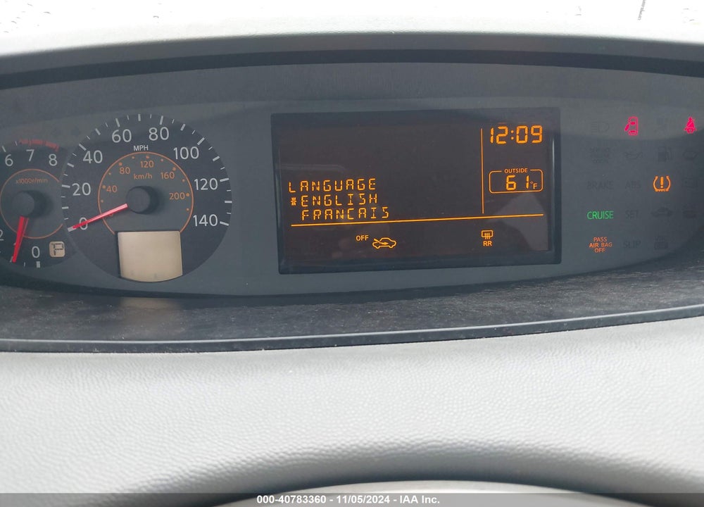 2005 NISSAN QUEST 3.5 SE VIN: 5N1BV28U75N107436