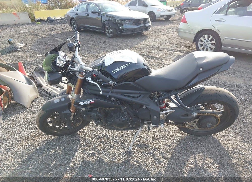 2012 TRIUMPH MOTORCYCLE SPEED TRIPLE ABS VIN: SMTN01PK5CT517348