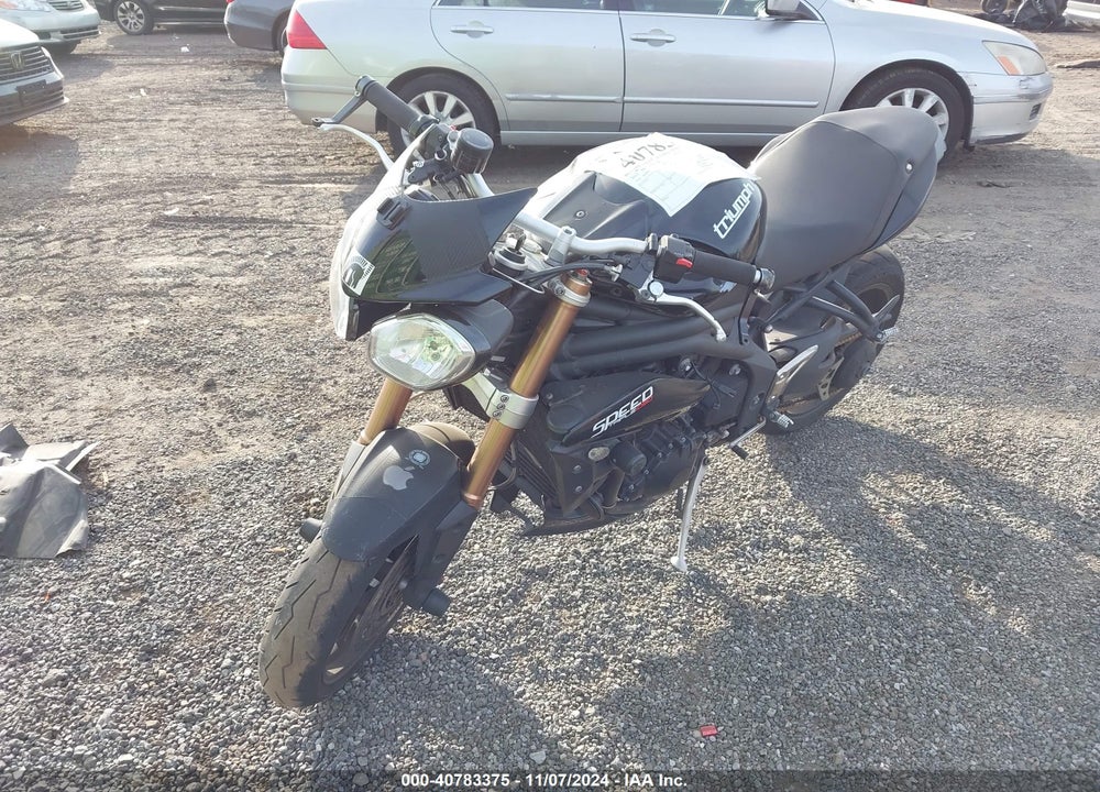 2012 TRIUMPH MOTORCYCLE SPEED TRIPLE ABS VIN: SMTN01PK5CT517348