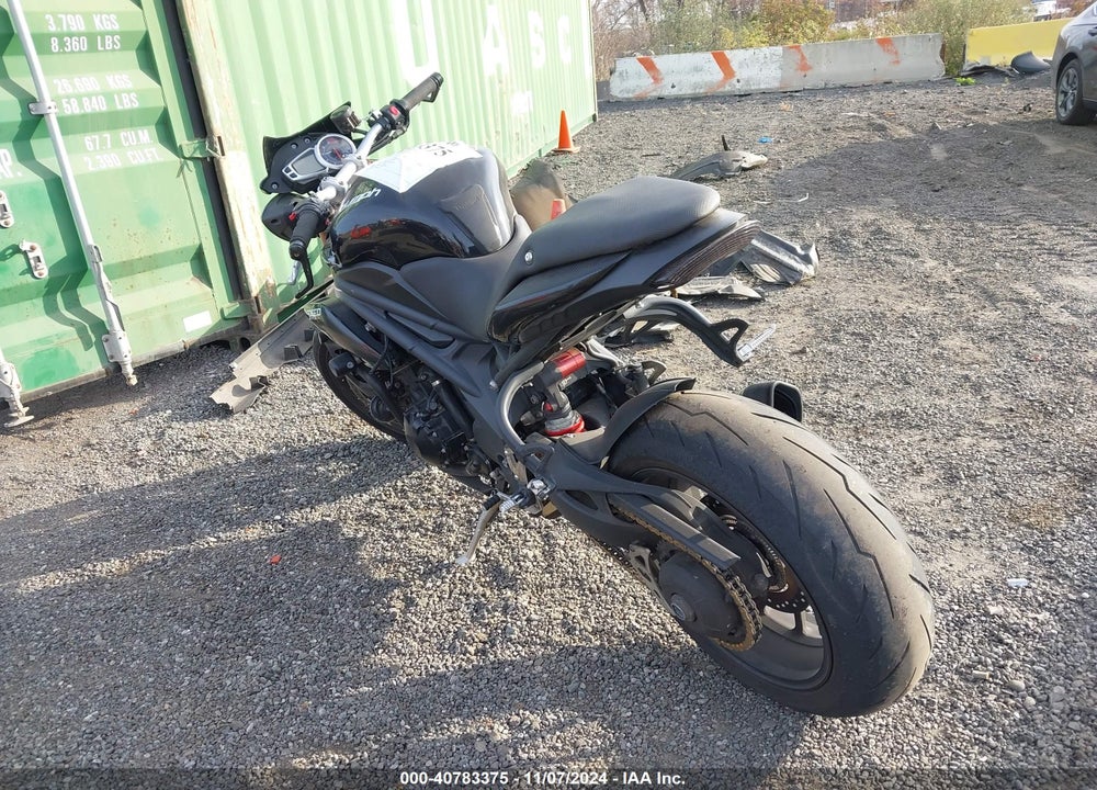 2012 TRIUMPH MOTORCYCLE SPEED TRIPLE ABS VIN: SMTN01PK5CT517348