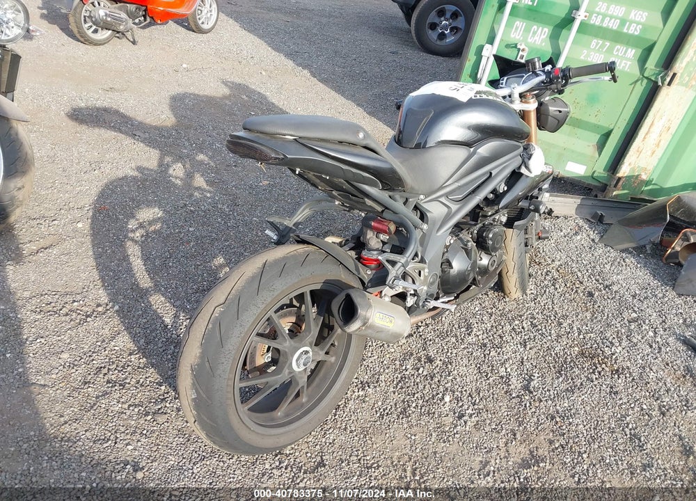 2012 TRIUMPH MOTORCYCLE SPEED TRIPLE ABS VIN: SMTN01PK5CT517348