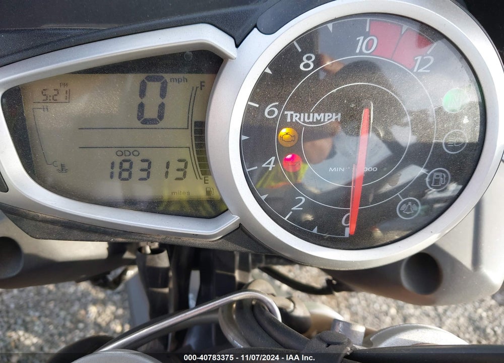 2012 TRIUMPH MOTORCYCLE SPEED TRIPLE ABS VIN: SMTN01PK5CT517348