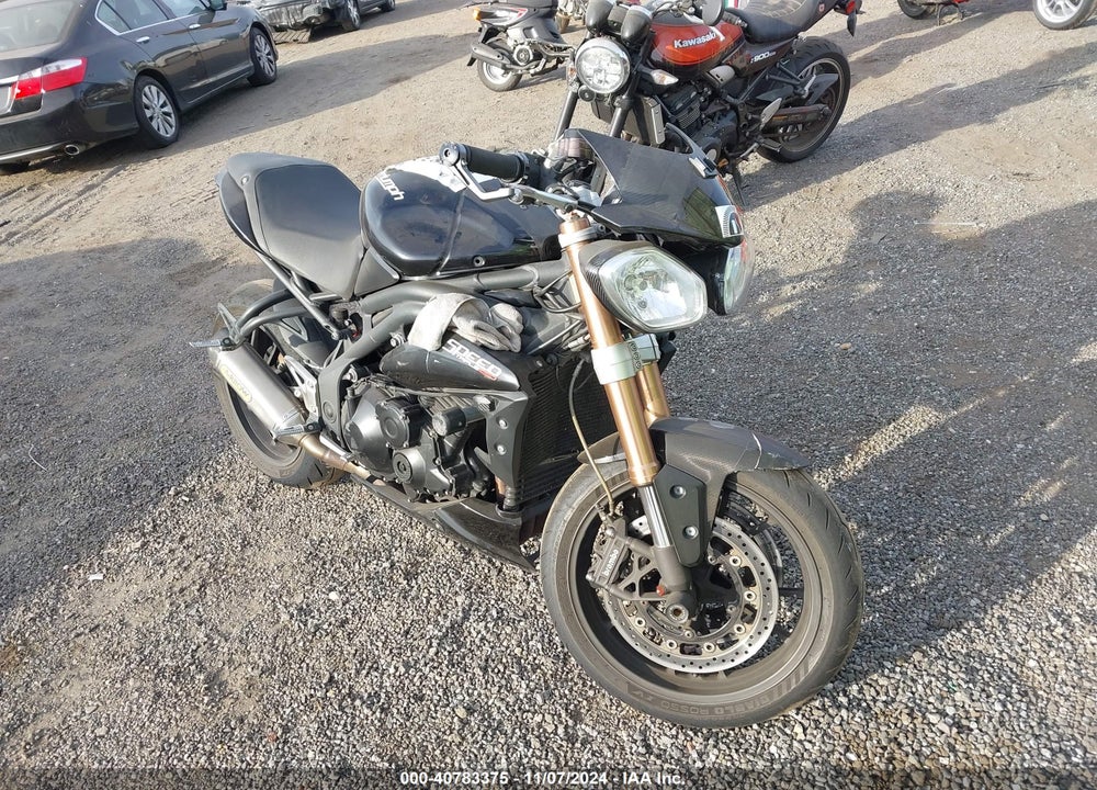 2012 TRIUMPH MOTORCYCLE SPEED TRIPLE ABS VIN: SMTN01PK5CT517348