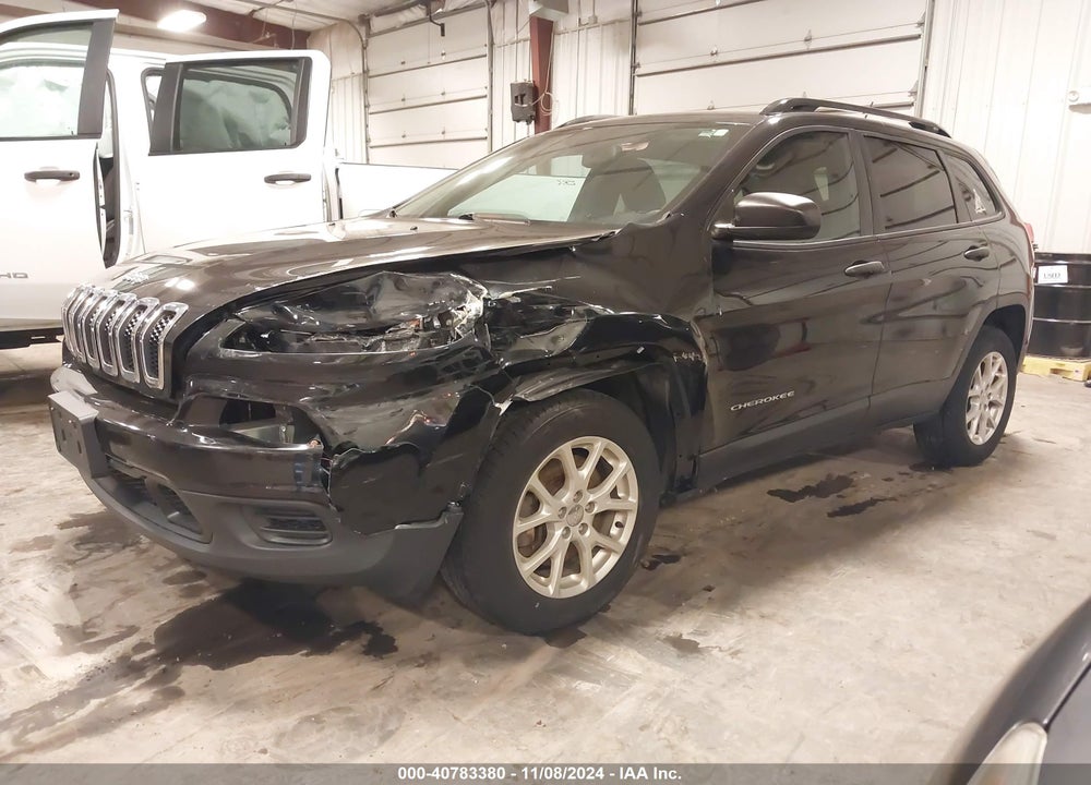 2016 JEEP CHEROKEE VIN: 1C4PJMAB2GW175814
