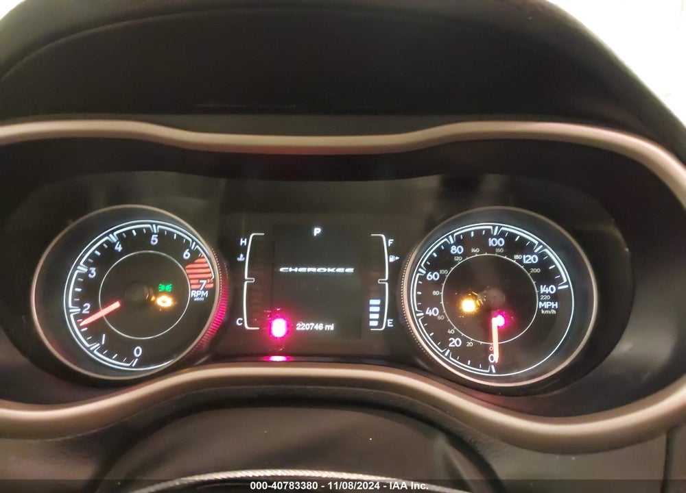 2016 JEEP CHEROKEE VIN: 1C4PJMAB2GW175814