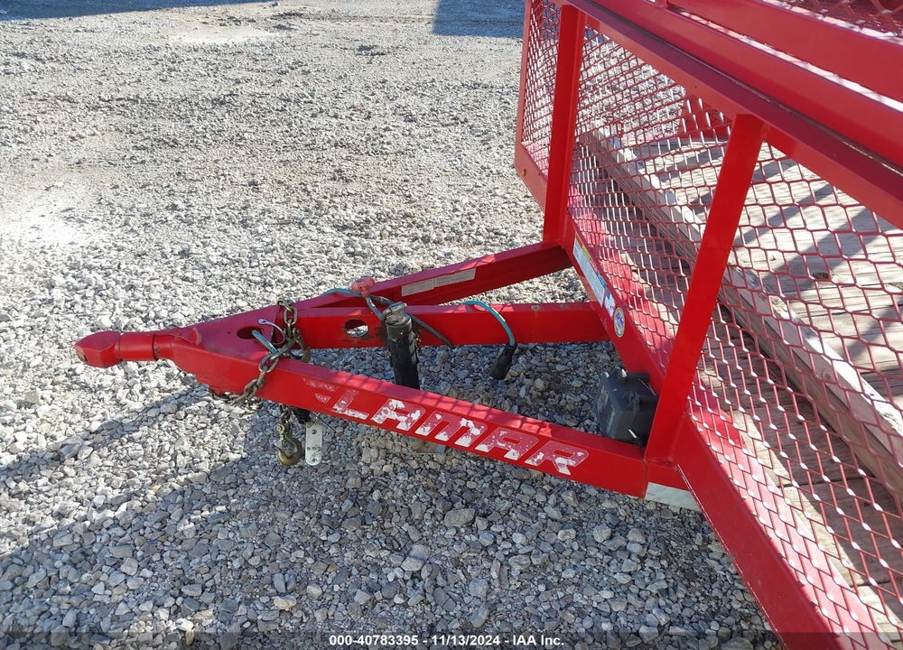 2018 LAMAR UTILITY TRAILER VIN: 5RVUC2021JP062298