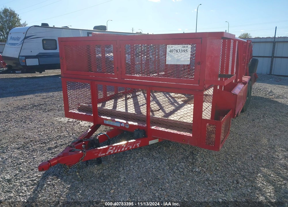 2018 LAMAR UTILITY TRAILER VIN: 5RVUC2021JP062298