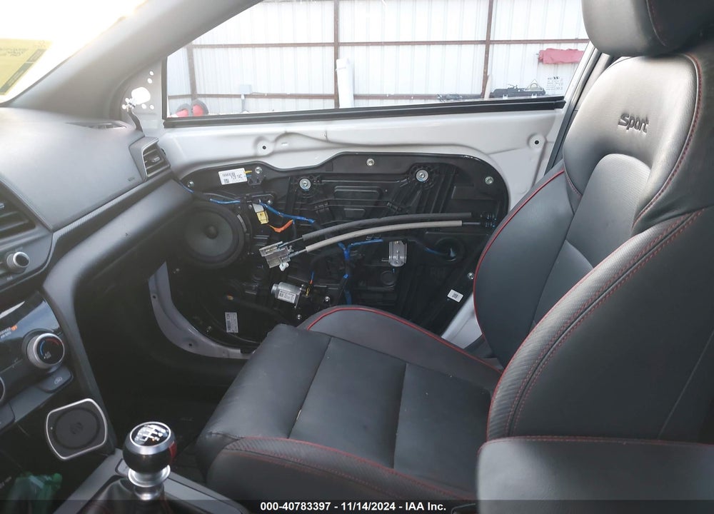 2019 HYUNDAI ELANTRA SPORT VIN: KMHD04LBXKU839344