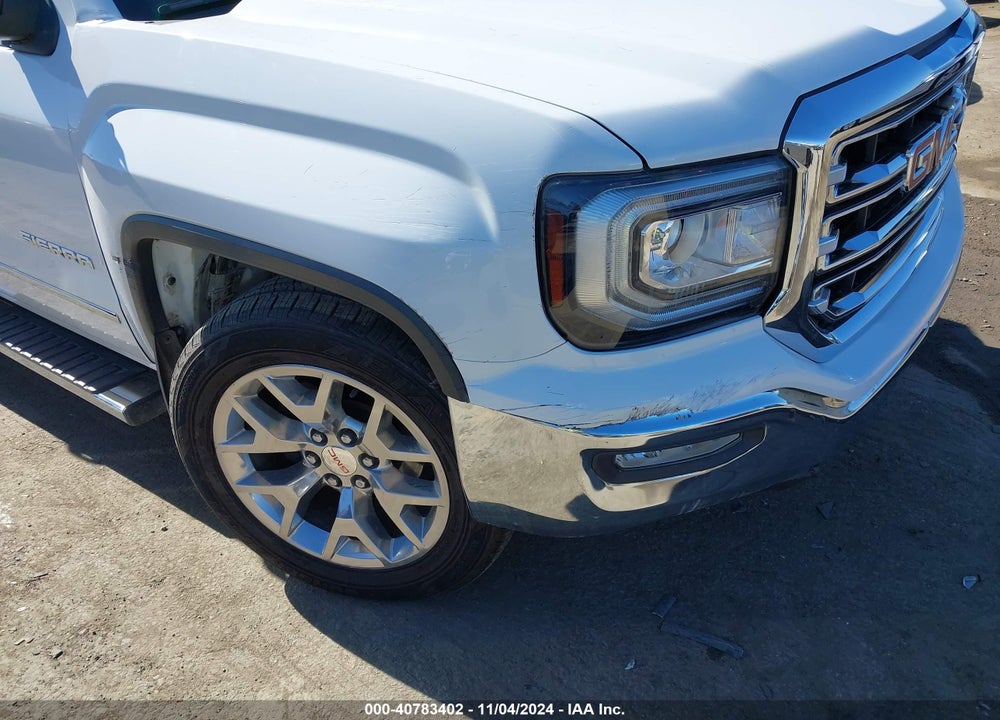 2018 GMC SIERRA 1500 SLT VIN: 3GTP1NEC4JG316042