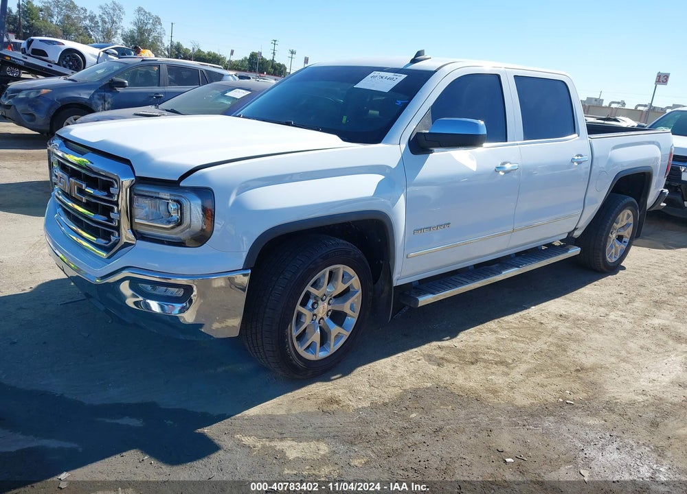 2018 GMC SIERRA 1500 SLT VIN: 3GTP1NEC4JG316042