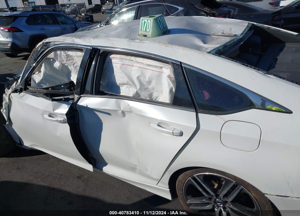 2018 HONDA ACCORD SPORT VIN: 1HGCV1F30JA022440