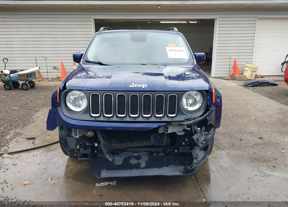 2017 JEEP RENEGADE LATITUDE 4X4 VIN: ZACCJBBBXHPE46876