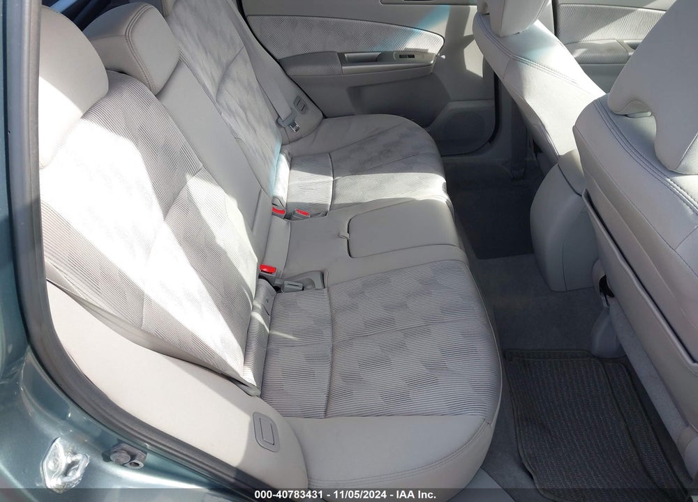 2009 SUBARU FORESTER 2.5X VIN: JF2SH63659H711035