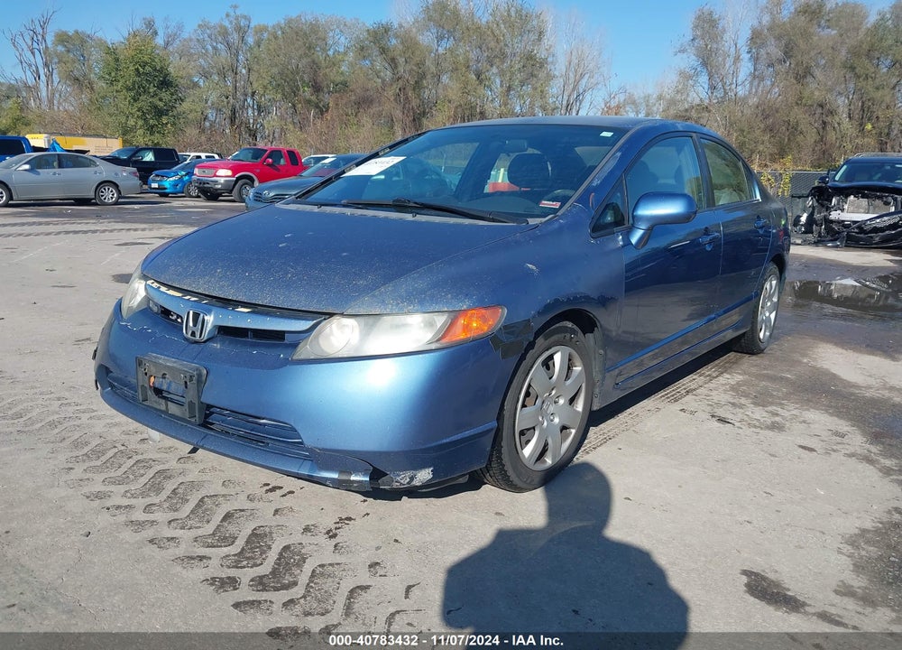 2008 HONDA CIVIC LX VIN: 2HGFA16508H519543