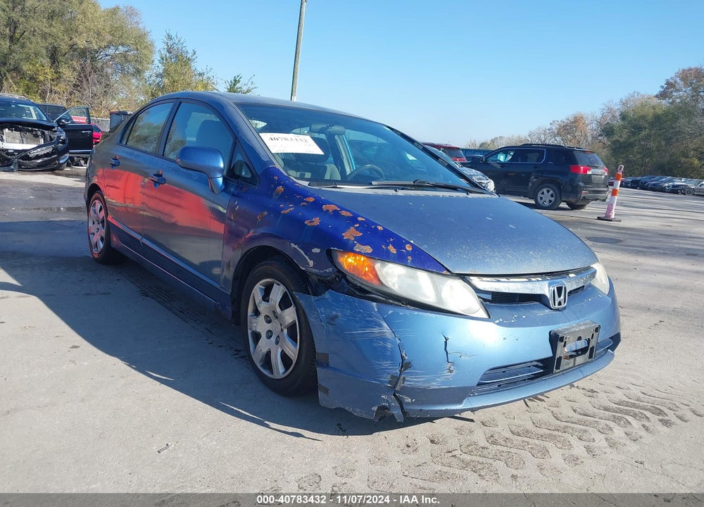 2008 HONDA CIVIC LX VIN: 2HGFA16508H519543