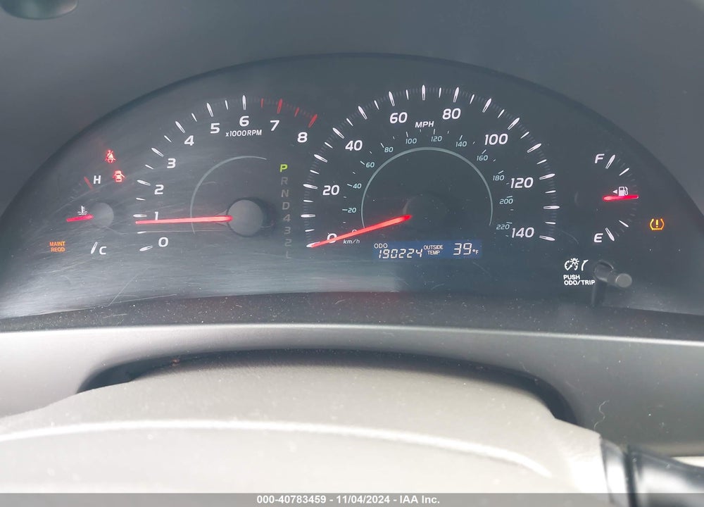 2007 TOYOTA CAMRY LE VIN: 4T1BE46K07U672469