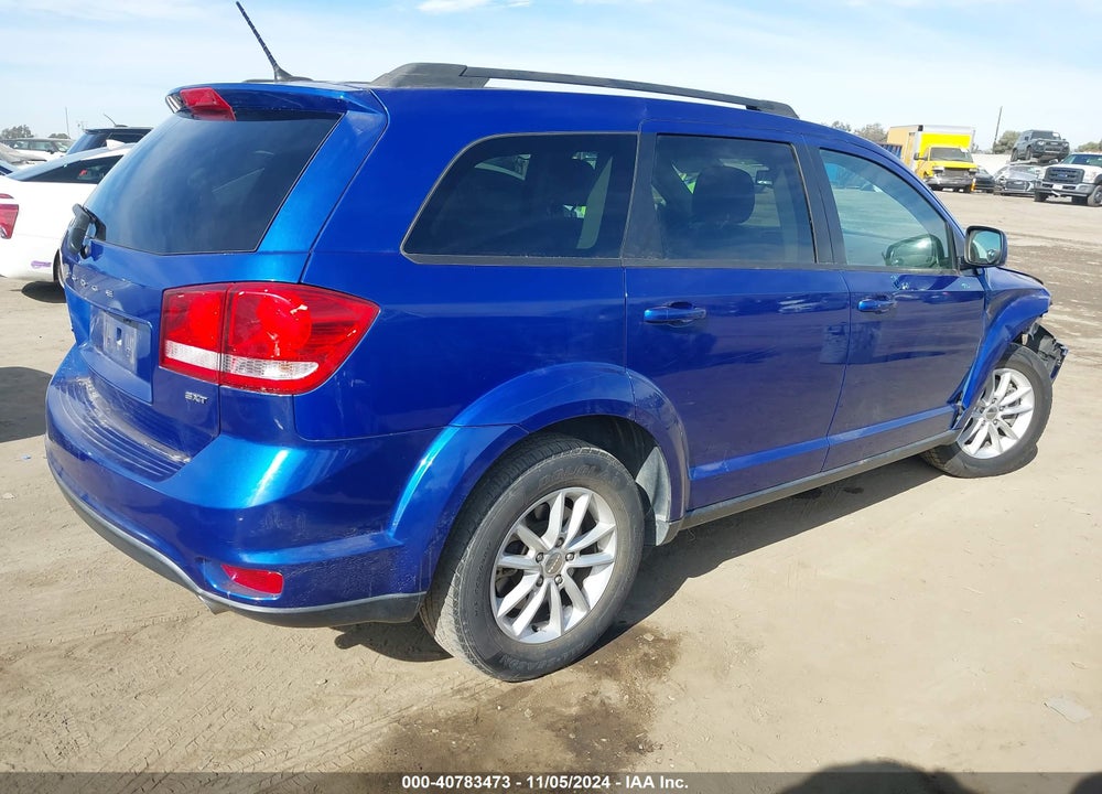 2015 DODGE JOURNEY SXT VIN: 3C4PDCBG7FT688380