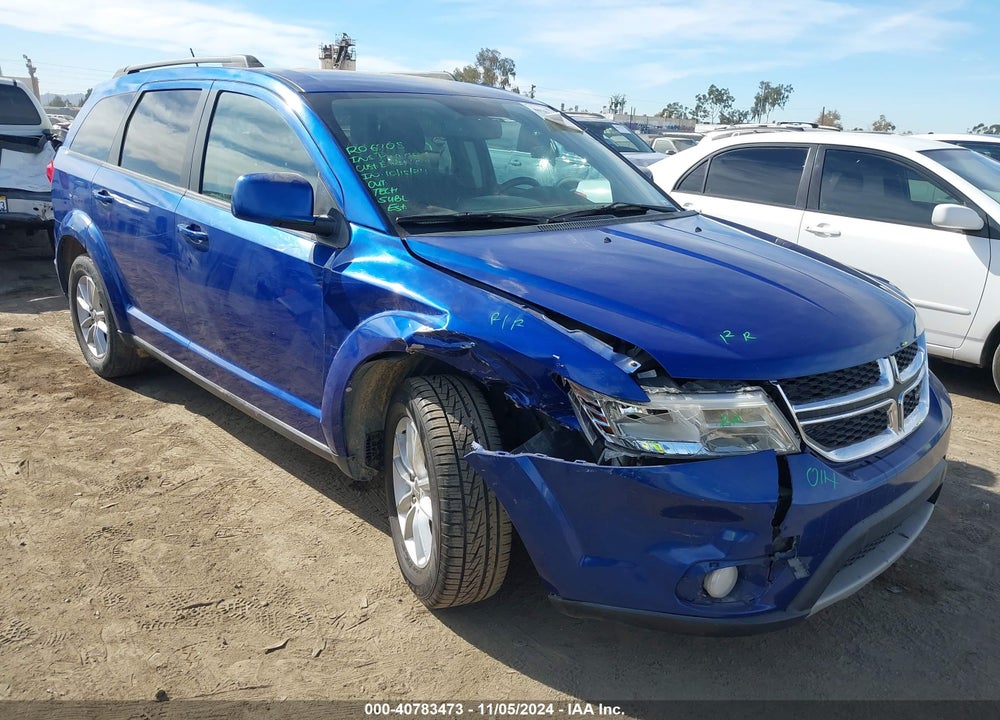 2015 DODGE JOURNEY SXT VIN: 3C4PDCBG7FT688380