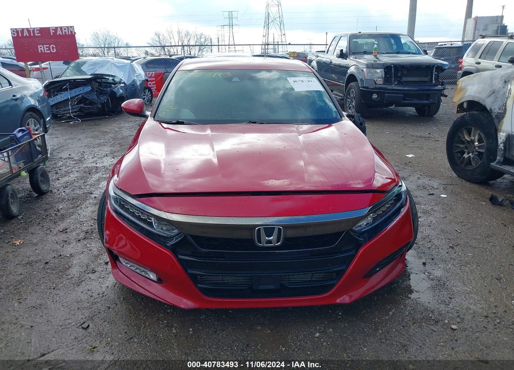 2018 HONDA ACCORD SPORT VIN: 1HGCV1F36JA215501
