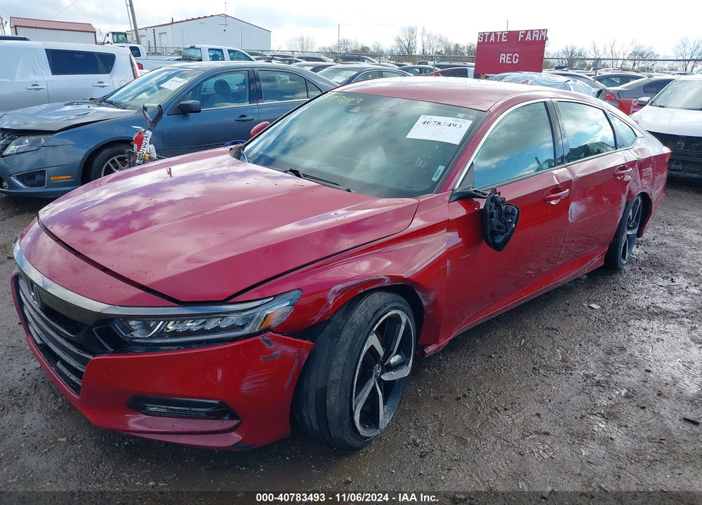 2018 HONDA ACCORD SPORT VIN: 1HGCV1F36JA215501