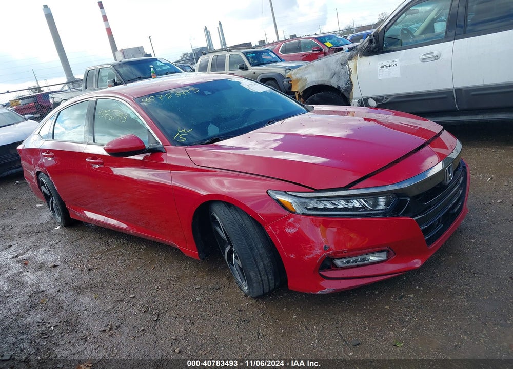 2018 HONDA ACCORD SPORT VIN: 1HGCV1F36JA215501