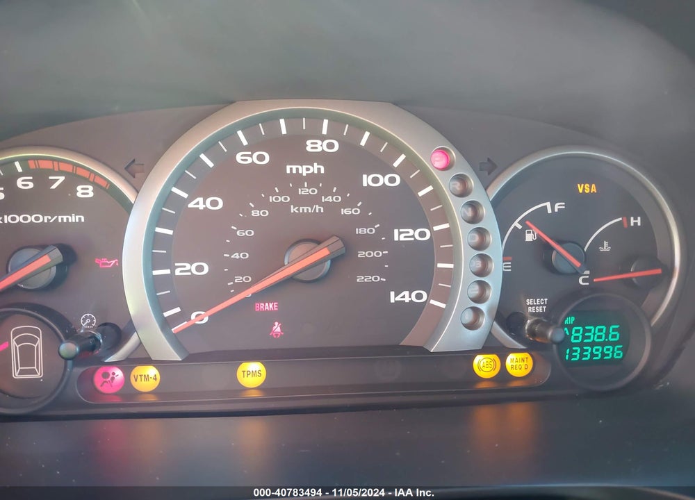 2005 HONDA PILOT EX-L VIN: 2HKYF18515H500766