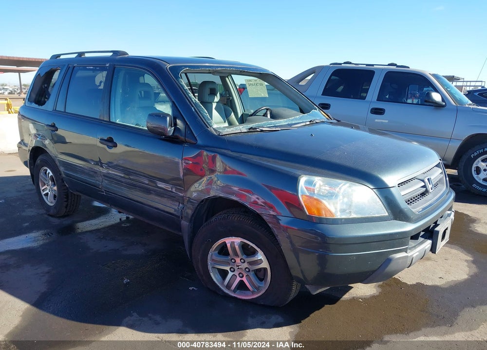 2005 HONDA PILOT EX-L VIN: 2HKYF18515H500766