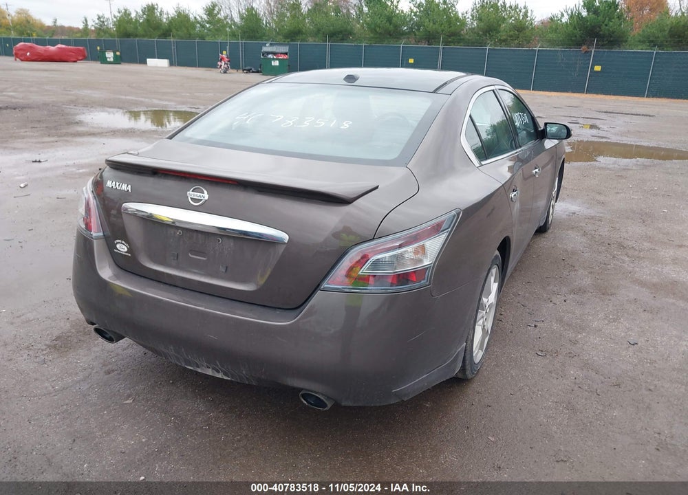 2014 NISSAN MAXIMA VIN: 1N4AA5AP5EC498718