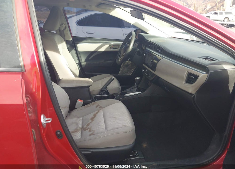 2015 TOYOTA COROLLA L/LE/LE PLS/PRM/S/S PLS VIN: 5YFBURHE0FP314179