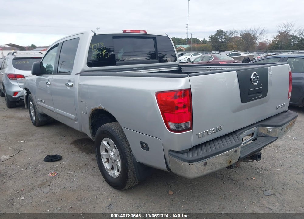 2006 NISSAN TITAN SE VIN: 1N6BA07B26N574833