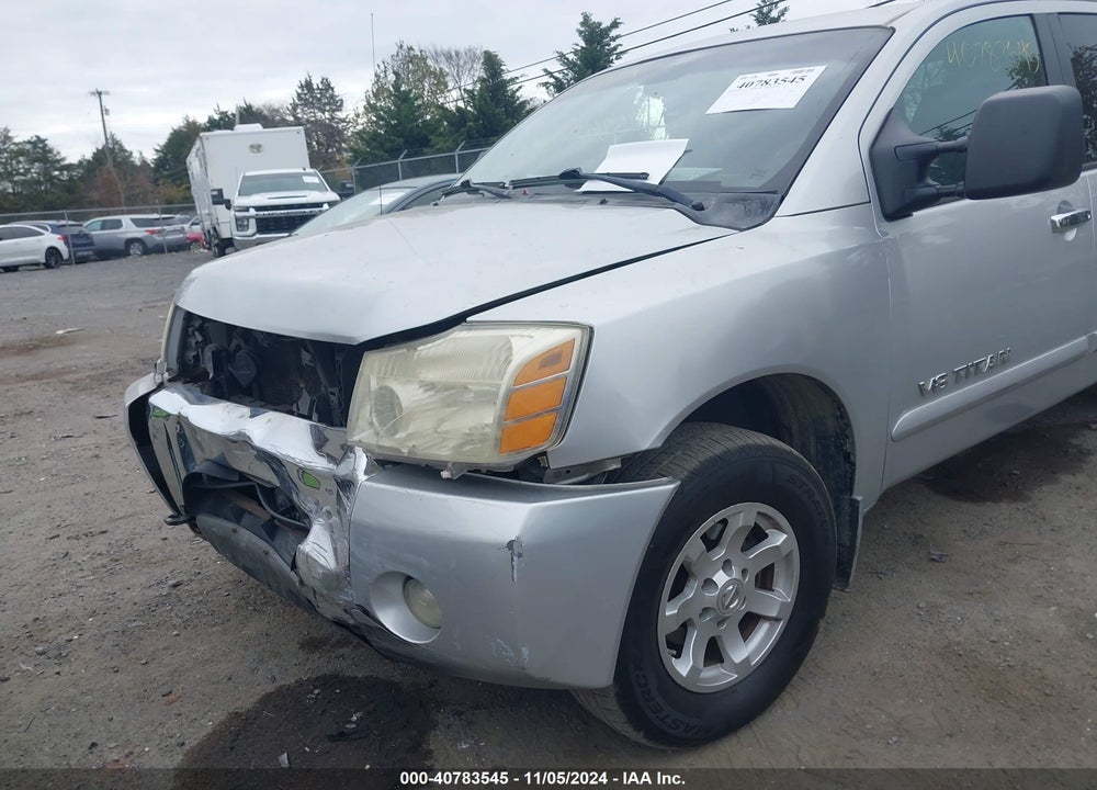 2006 NISSAN TITAN SE VIN: 1N6BA07B26N574833