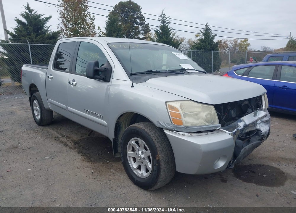 2006 NISSAN TITAN SE VIN: 1N6BA07B26N574833