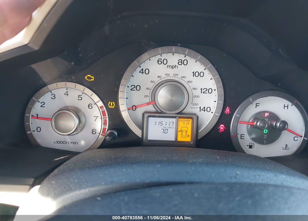 2011 HONDA PILOT EX VIN: 5FNYF4H4XBB097082