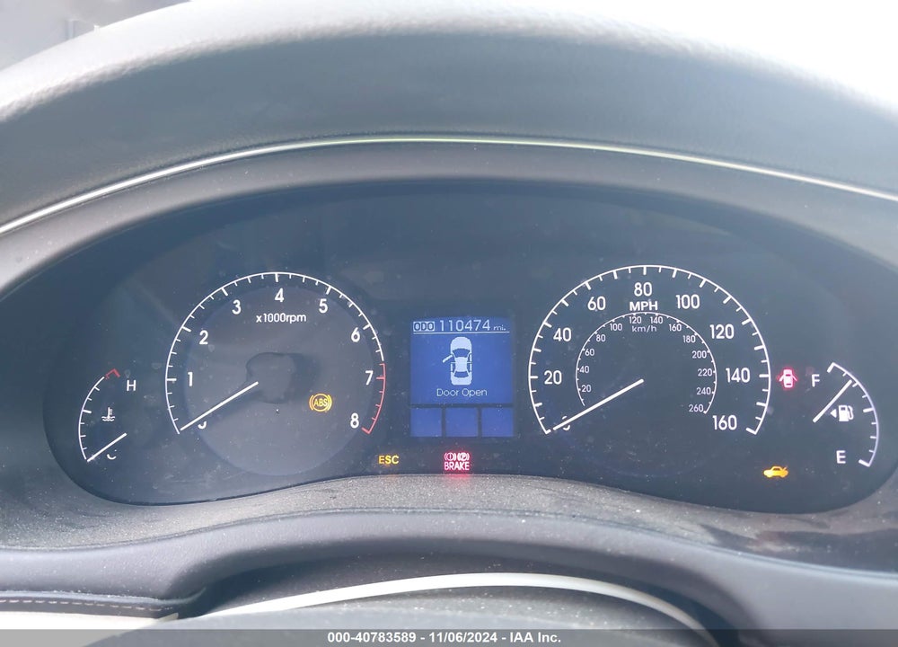 2013 HYUNDAI GENESIS 3.8 VIN: KMHGC4DD1DU247029