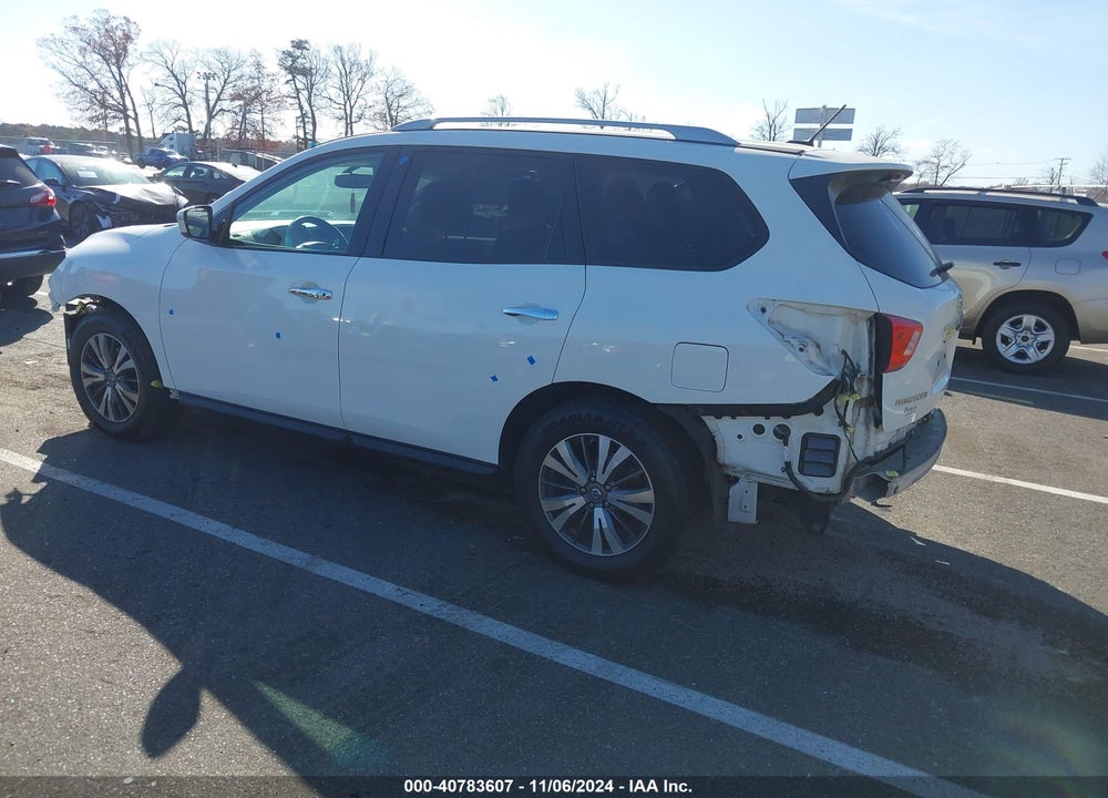 2017 NISSAN PATHFINDER SV VIN: 5N1DR2MN1HC661339