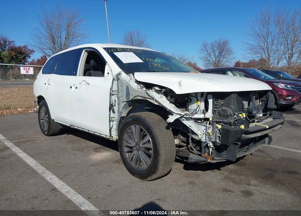 2017 NISSAN PATHFINDER SV VIN: 5N1DR2MN1HC661339