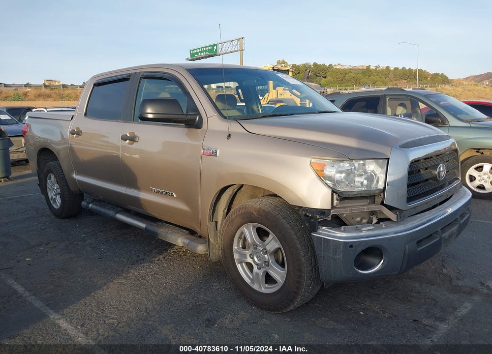 2007 TOYOTA TUNDRA SR5 5.7L V8 VIN: 5TBEV54107S461125