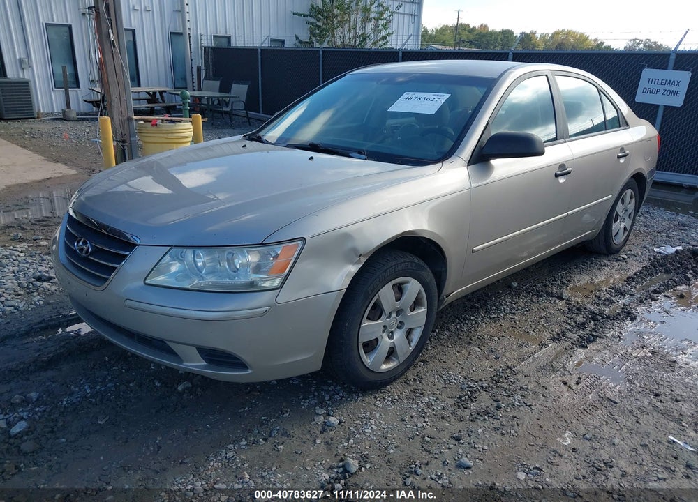 2010 HYUNDAI SONATA GLS VIN: 5NPET4AC6AH624435