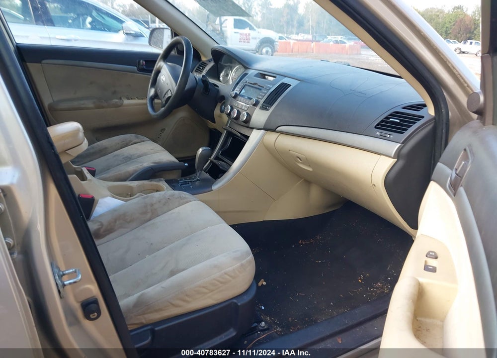 2010 HYUNDAI SONATA GLS VIN: 5NPET4AC6AH624435