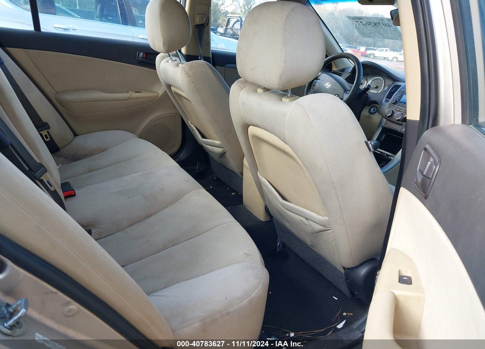 2010 HYUNDAI SONATA GLS VIN: 5NPET4AC6AH624435