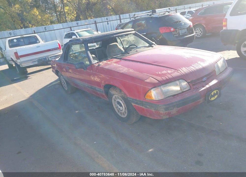 1991 FORD MUSTANG LX VIN: 1FACP44M3MF162498
