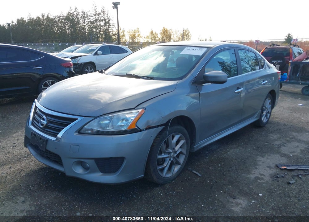 2013 NISSAN SENTRA SR VIN: 3N1AB7AP3DL678515